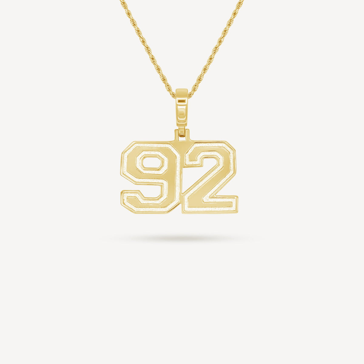 Gold Presidents Pendant and Chain - #92 Brandon Smiley