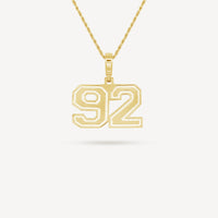 Gold Presidents Pendant and Chain - #92 Brandon Smiley
