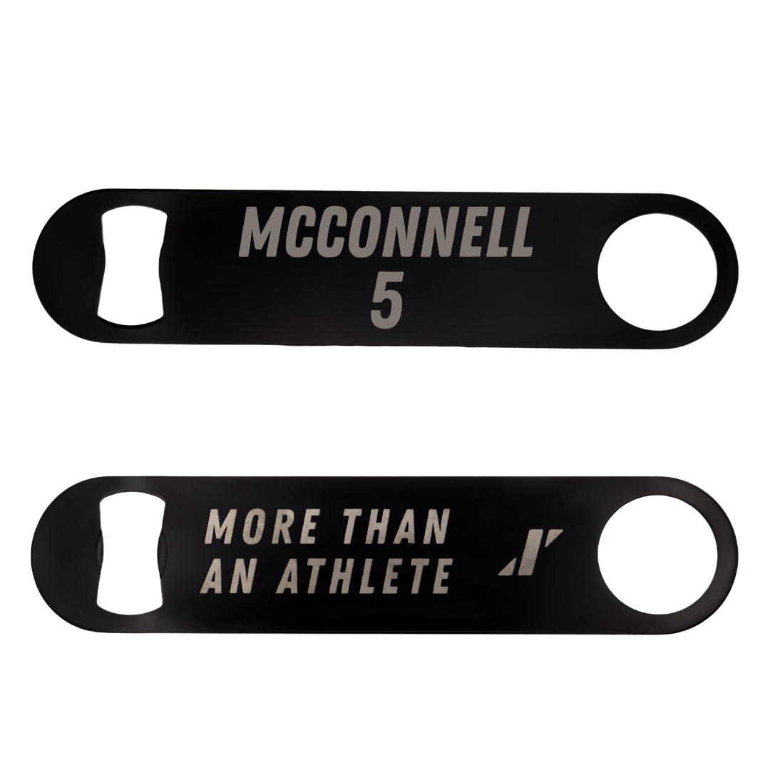 Louisiana Tech University Baseball Black Bottle Opener - #5 Cole McConnell
