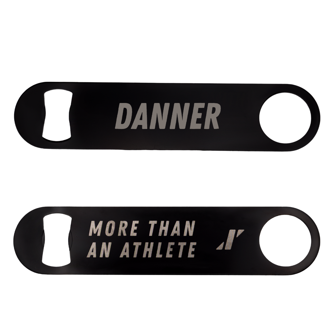 University of New Orleans TF and XC Black Bottle Opener - Agnes Danner