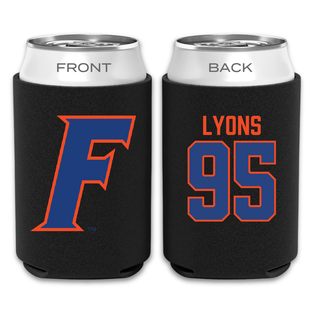 University of Florida Football Black Can Cooler - #95 Jamari Lyons