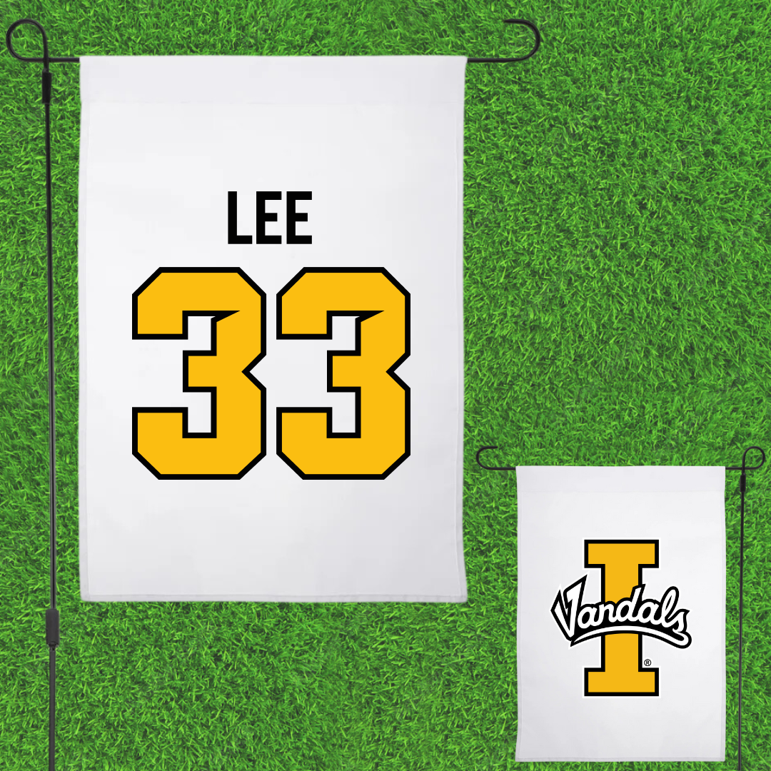 University of Idaho Football White Garden Flag - #33 Julian Lee