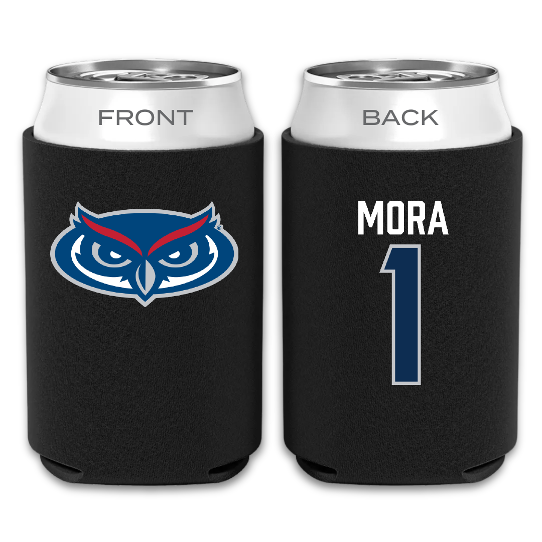 Florida Atlantic University Softball Black Can Cooler - #1 Jesiana Mora
