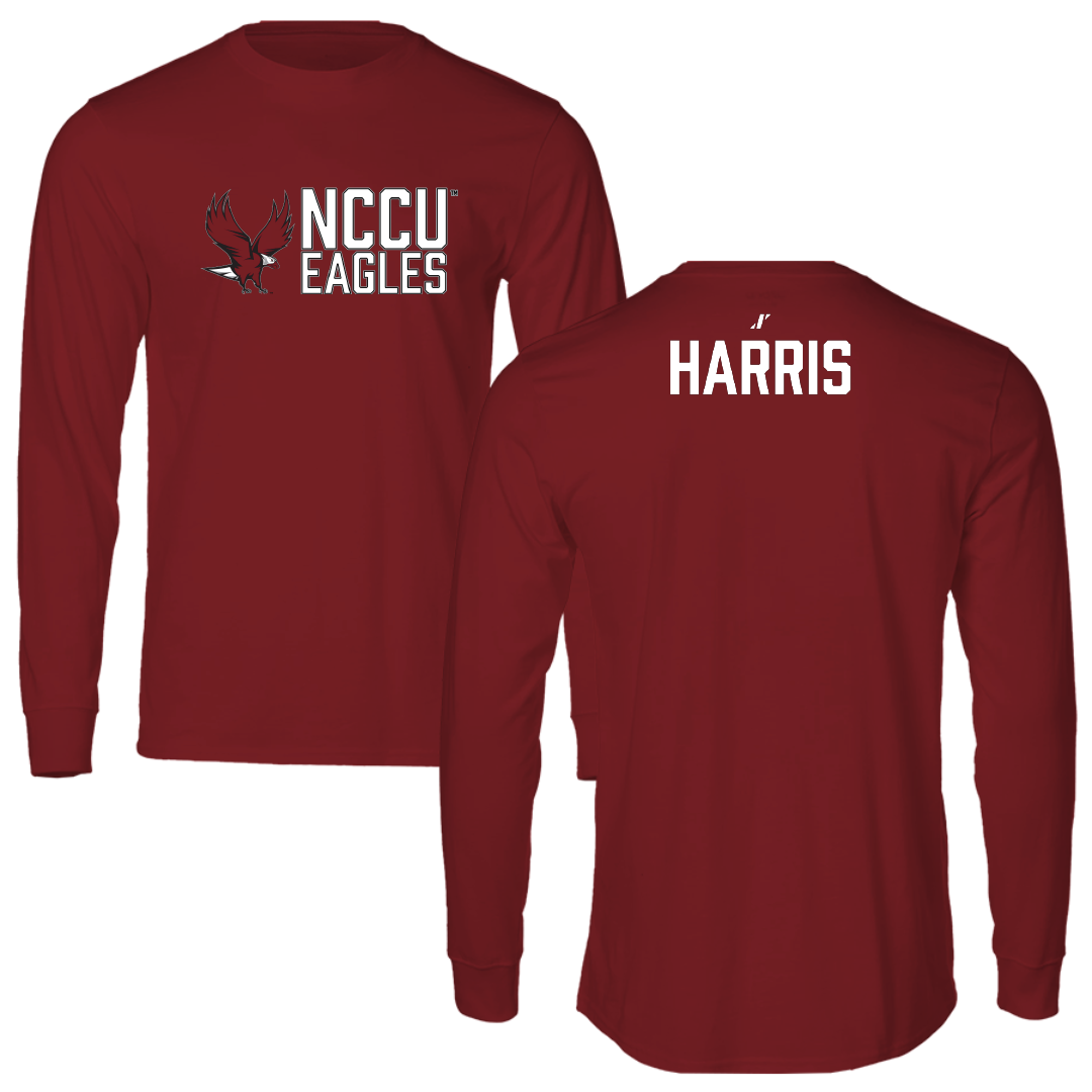 North Carolina Central University TF and XC Cardinal General Long Sleeve - Jaeda Harris