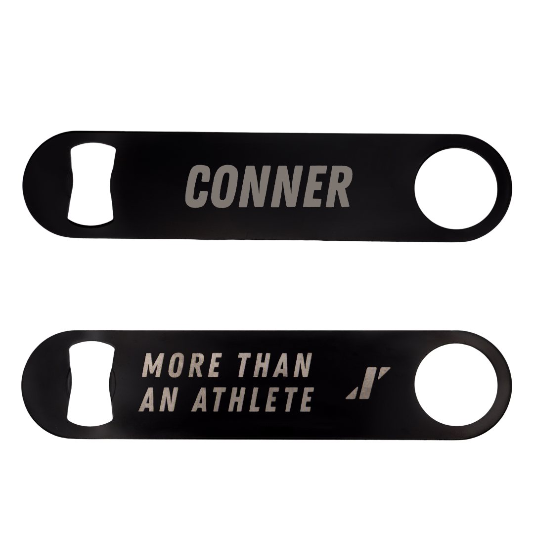 University of Wisconsin-Milwaukee TF and XC Black Bottle Opener - Claudia Conner