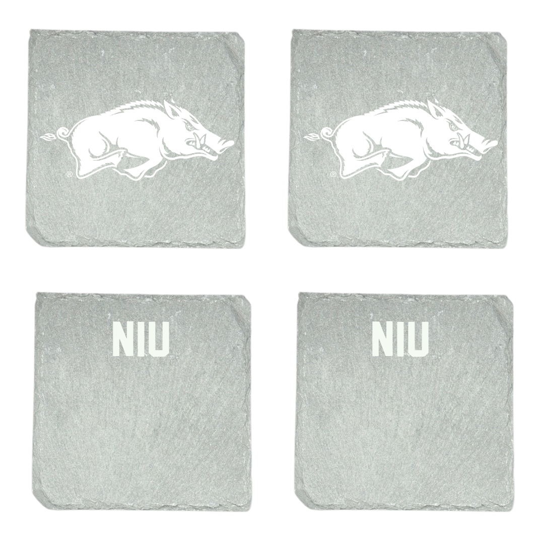 University of Arkansas Baseball Stone Coaster (4 Pack)  - Maika Niu
