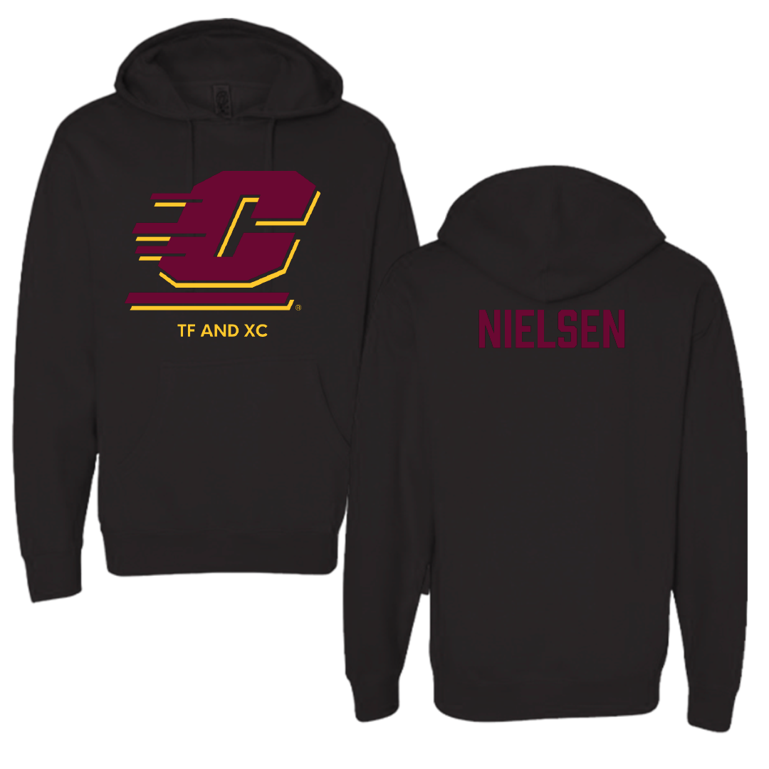 Central Michigan University TF and XC Black Hoodie - Riley Nielsen
