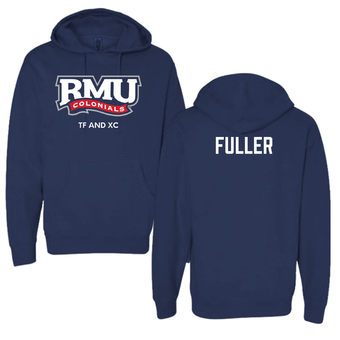 Robert Morris University TF and XC Navy Hoodie - Morgan Fuller