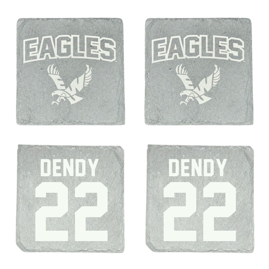 Eastern Washington University Football Stone Coaster (4 Pack)  - #22 Amir Dendy
