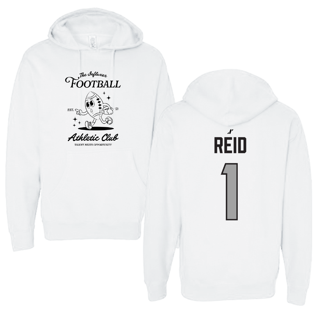 Football White Influxer Athletic Club Hoodie - #1 Desmond Reid