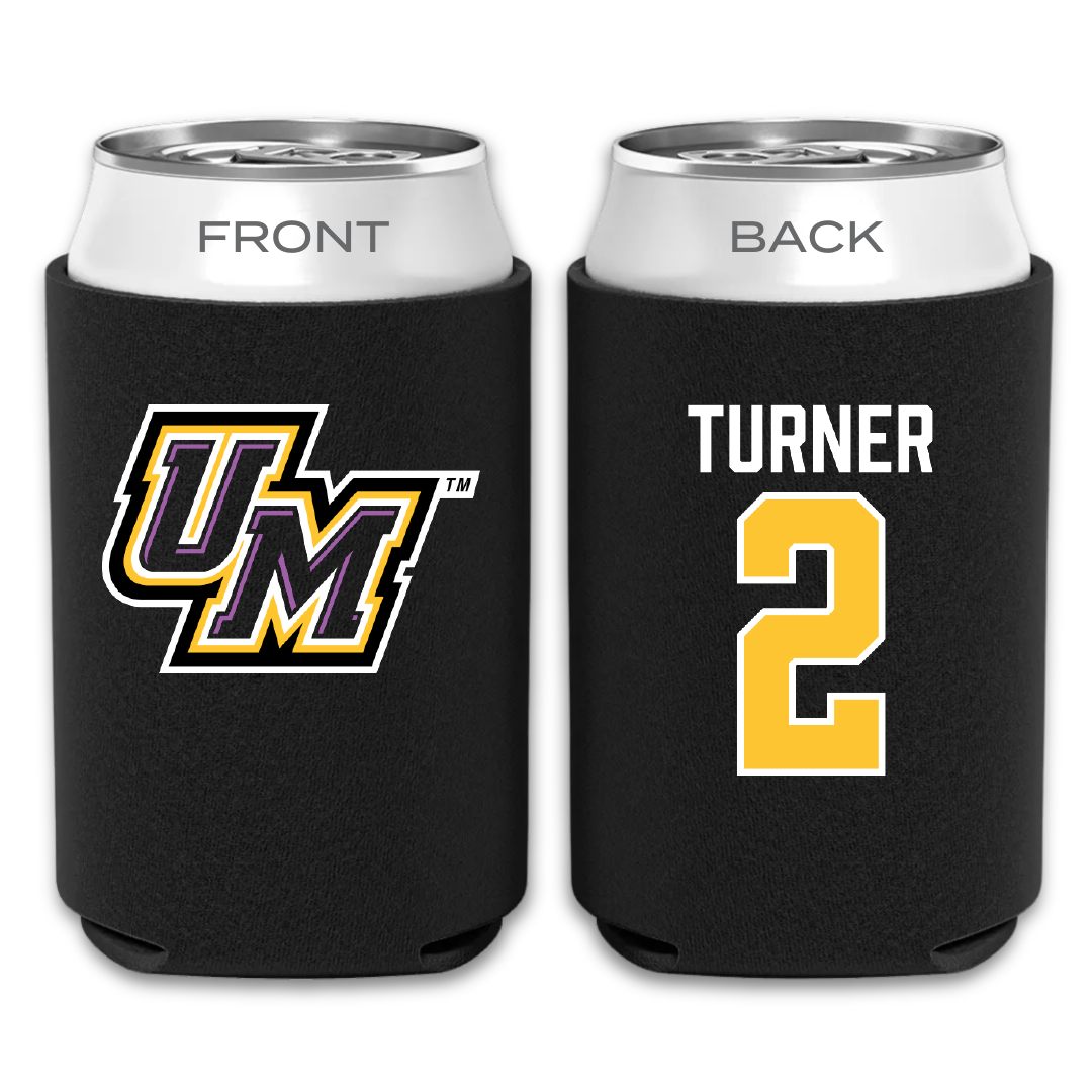 University of Montevallo Baseball Black Can Cooler - #2 McGwire Turner