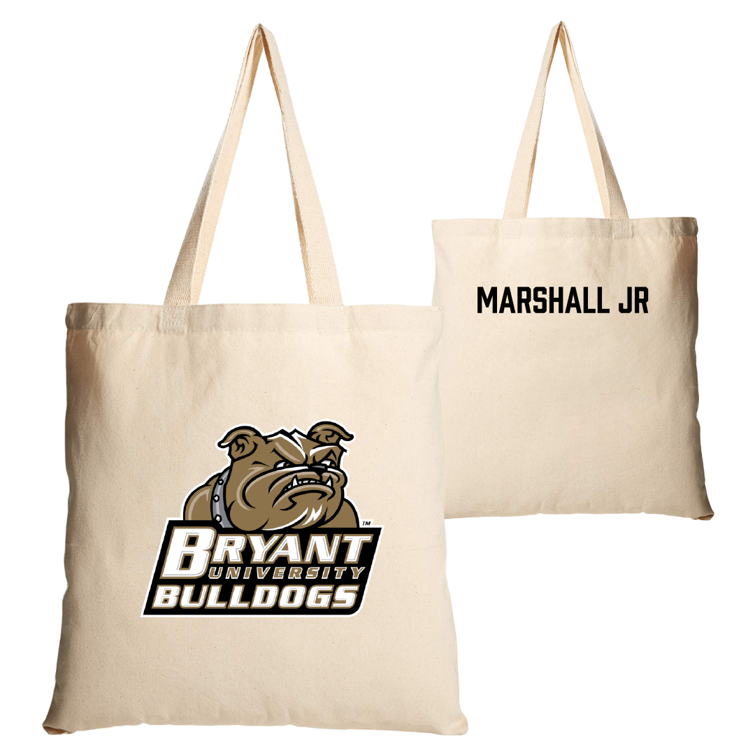 Bryant University TF and XC Tan Canvas Tote Bag - Mike Marshall Jr