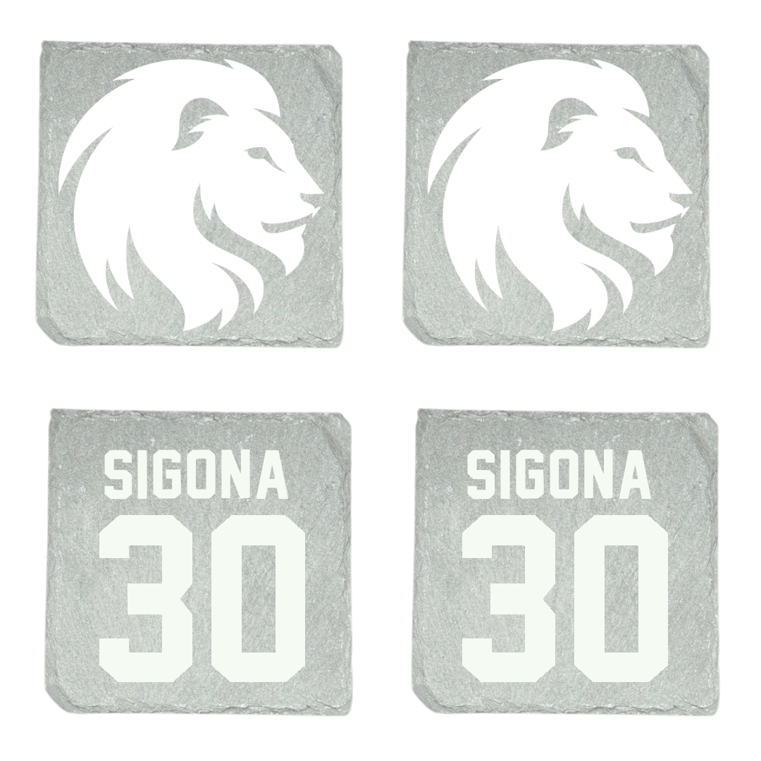 East Texas A&M University Basketball Stone Coaster (4 Pack)  - #30 Vinny Sigona