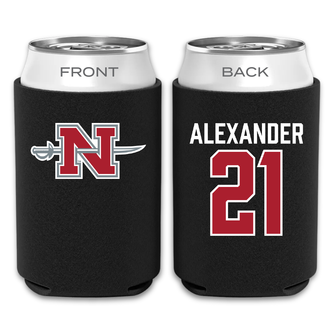 Nicholls State University Basketball Black Can Cooler - #21 Lexi Alexander