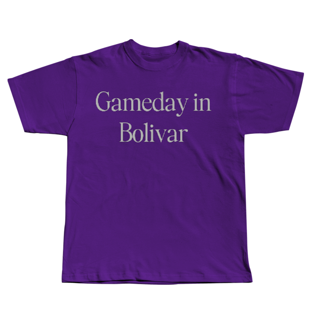 Southwest Baptist University Softball Purple Gameday Tee - #22 Malea Wilson