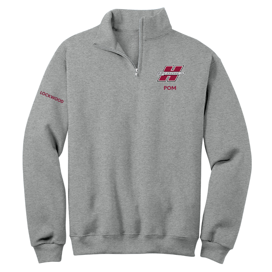Henderson State University POM Sport Gray Quarter-Zip - Lexie Lockwood