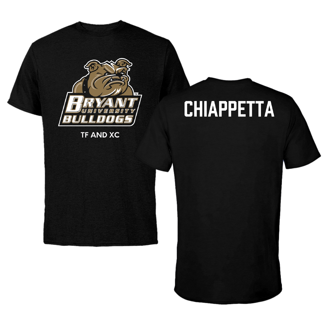 Bryant University TF and XC Black Tee - AJ Chiappetta