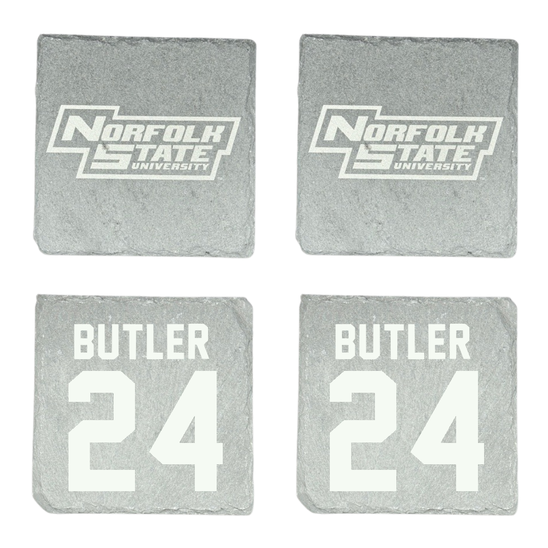 Norfolk State University Football Stone Coaster (4 Pack)  - #24 Chris Butler