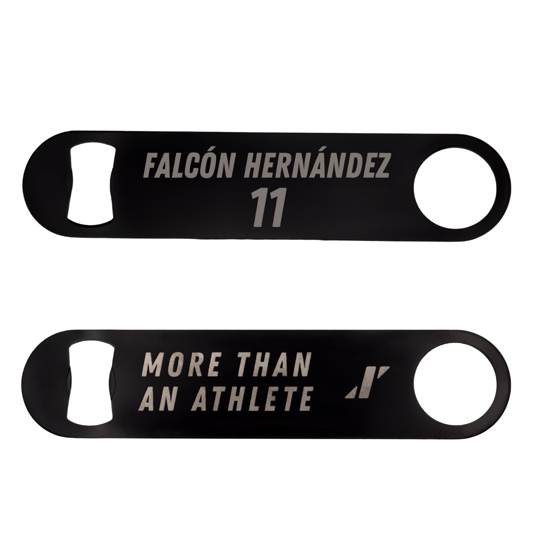 University of Utah Basketball Black Bottle Opener - #11 Daniela Falcón Hernández