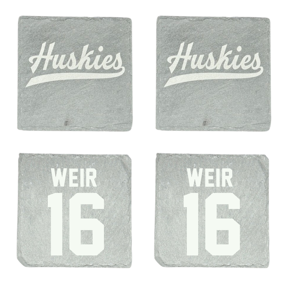 Houston Christian University Football Stone Coaster (4 Pack)  - #16 Jake Weir