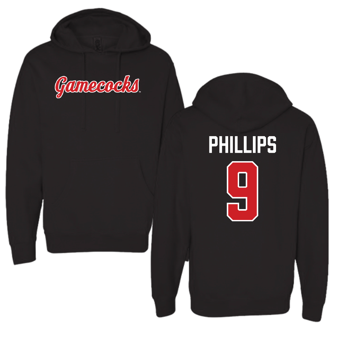 Jacksonville State University Softball Black Hoodie - #9 Ashley Phillips