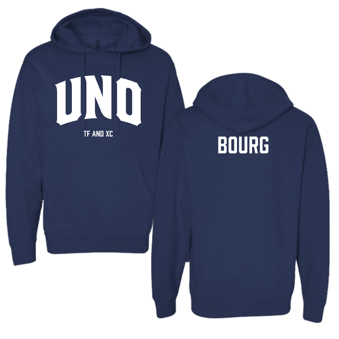 University of New Orleans TF and XC Navy Hoodie - Emma Bourg