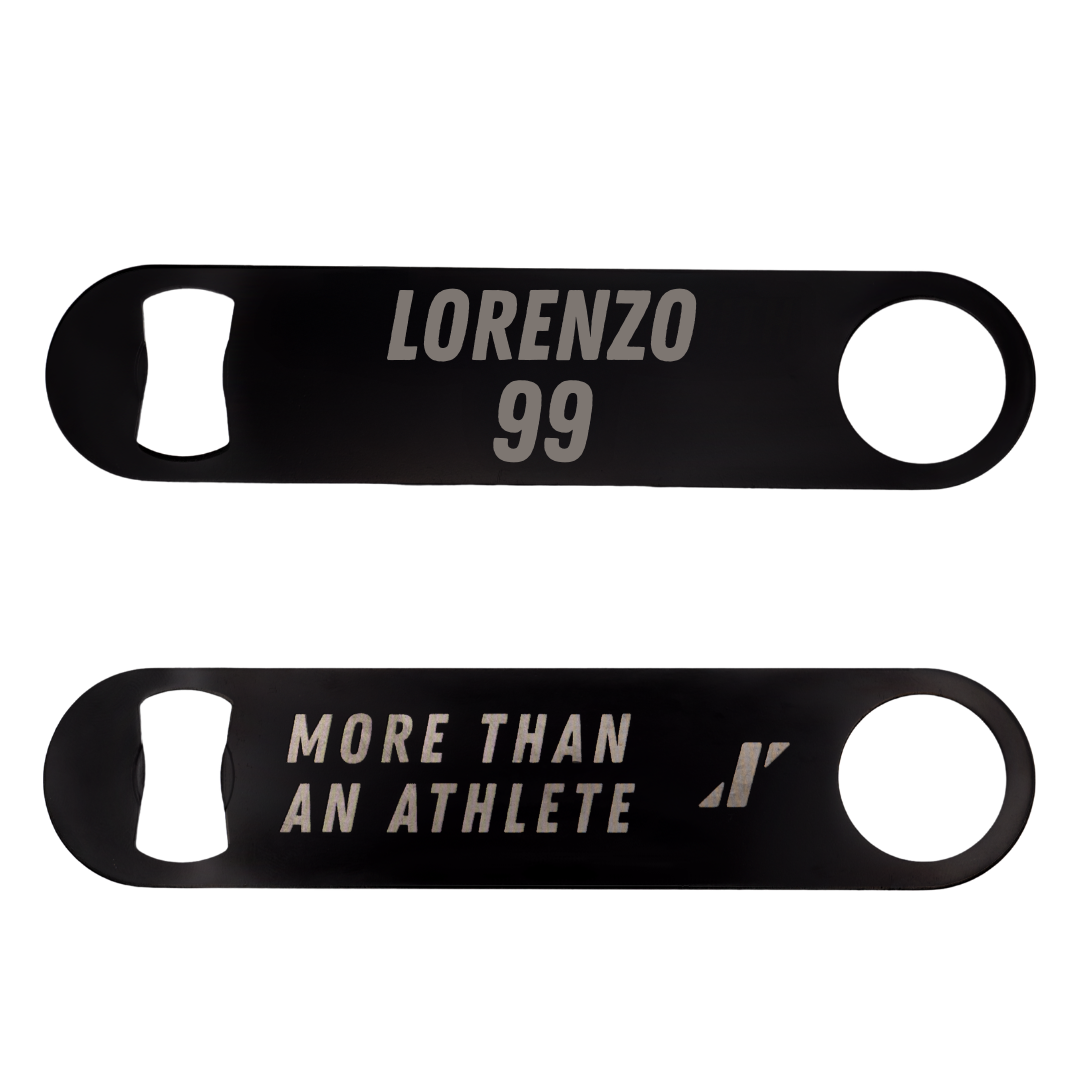 Georgia State University Football Black Bottle Opener - #99 Christian Lorenzo