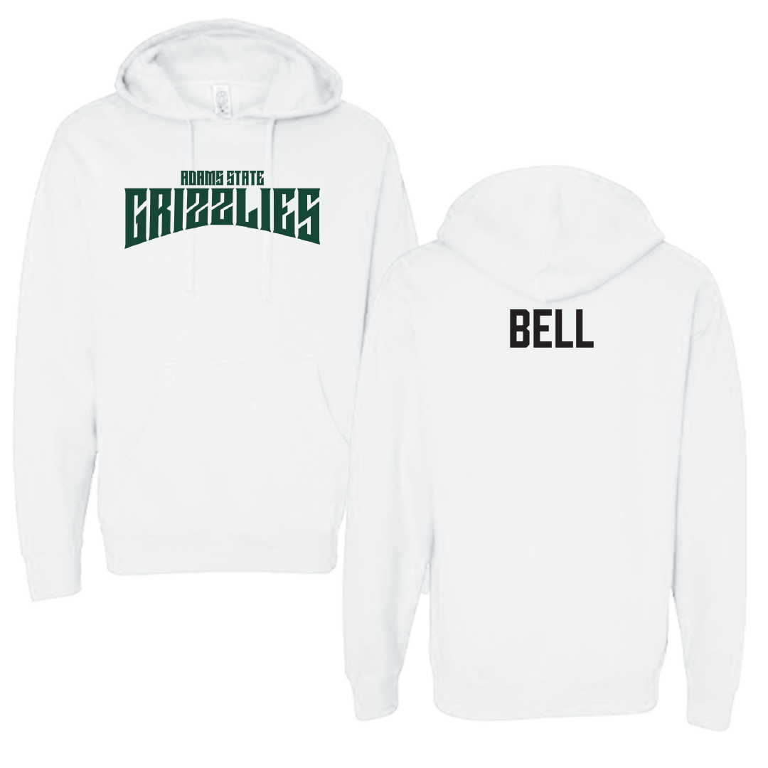 Adams State University Football White Classic Hoodie - Brandyn Bell
