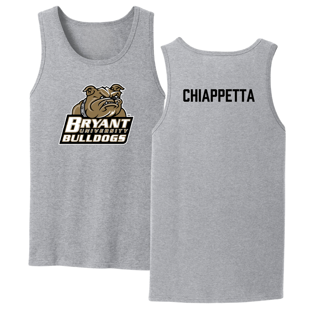 Bryant University TF and XC Sport Gray Tank Top - AJ Chiappetta
