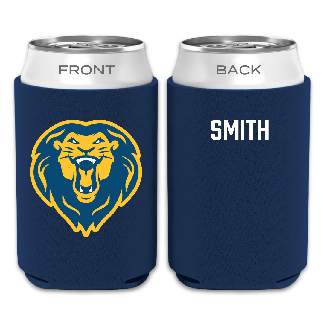 The College of New Jersey TF and XC Navy Can Cooler - Tyler Smith