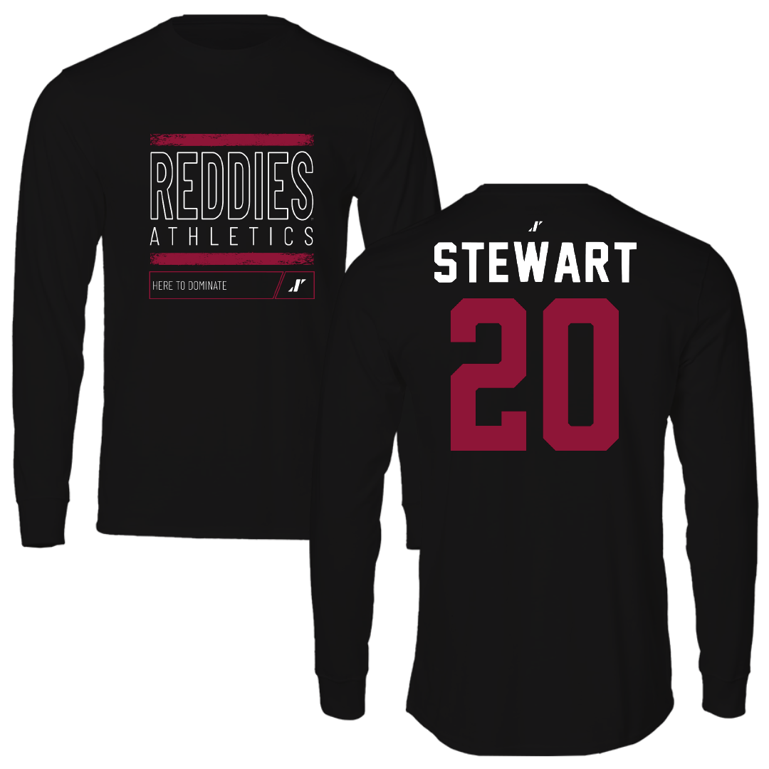 Henderson State University Basketball Black Dominate Long Sleeve - #20 KJ Stewart