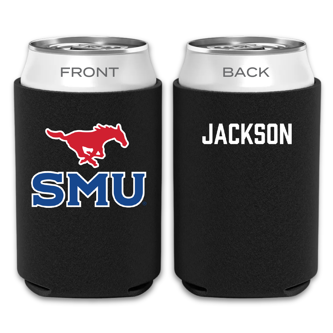Southern Methodist University TF and XC Black Can Cooler - Maykayla Jackson