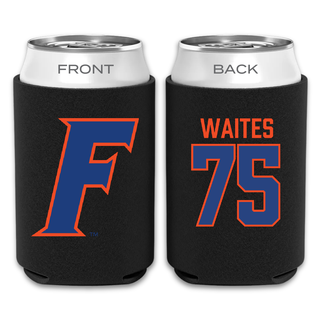 University of Florida Football Black Can Cooler - #75 Kamryn Waites