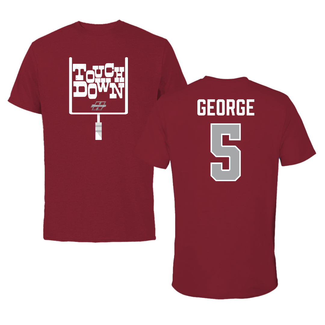 Henderson State University Football Cardinal Touchdown Tee - #5 Elijah George
