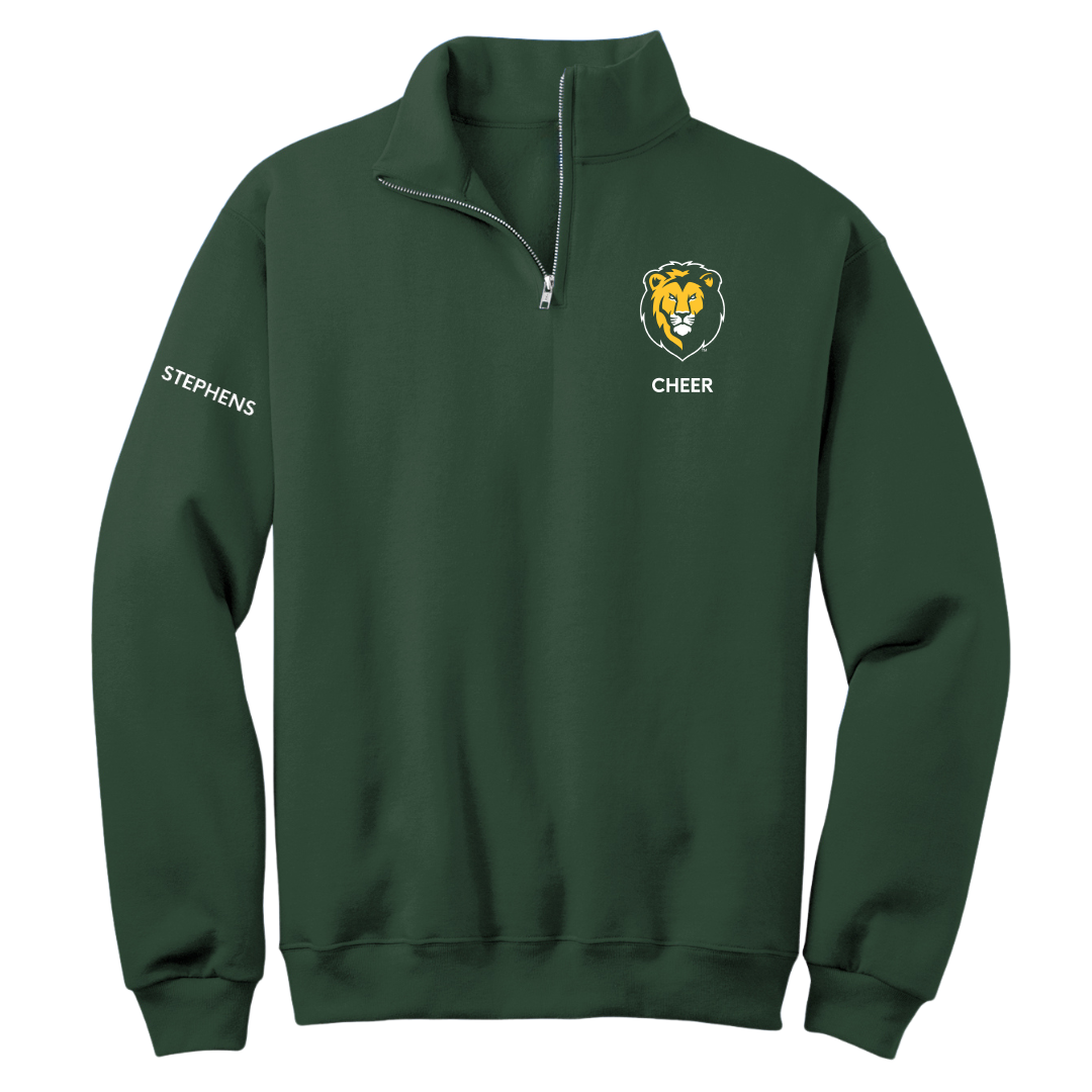 Southeastern Louisiana University Cheer Forest Green Quarter-Zip - Nina Stephens