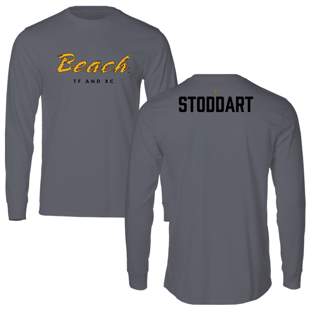Long Beach State University TF and XC Gray Long Sleeve - Grace Stoddart