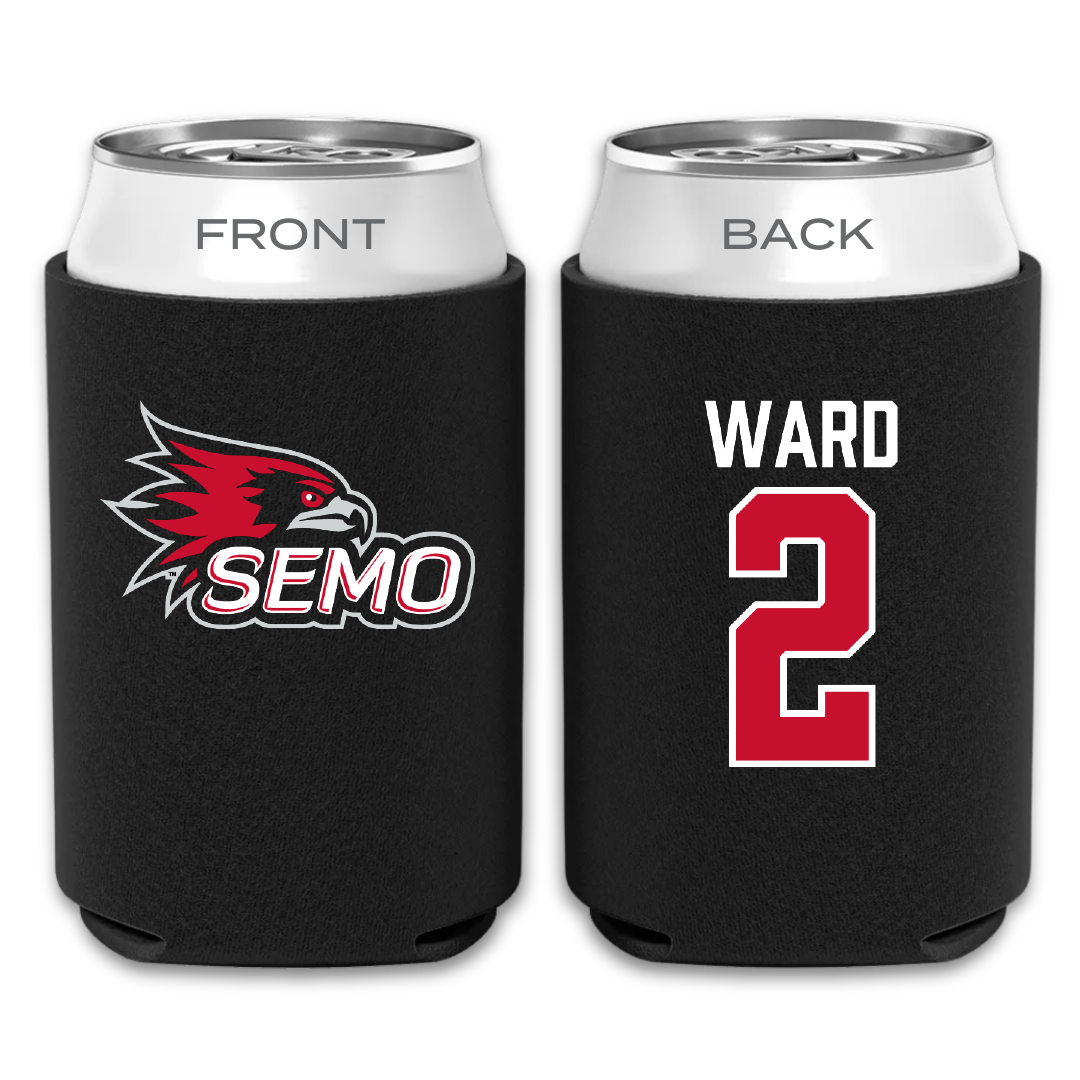 Southeast Missouri State University Basketball Black Can Cooler - #2 BJ Ward