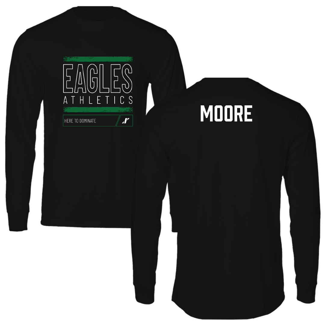 Eastern Michigan University Rowing Black Dominate Long Sleeve - Kendall Moore