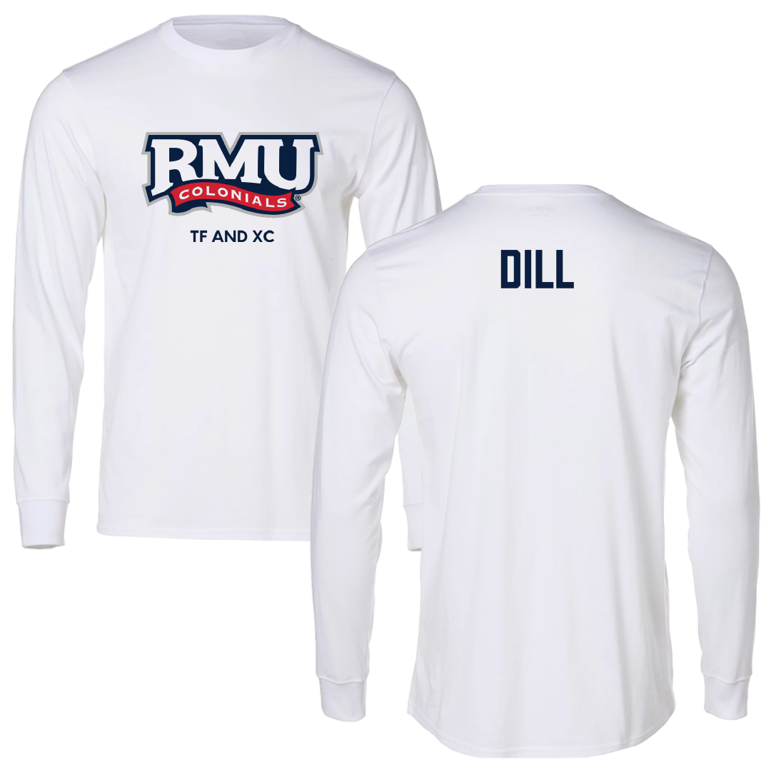 Robert Morris University TF and XC White Long Sleeve - Julia Dill
