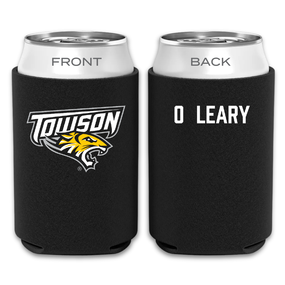 Towson University Swimming & Diving Black Can Cooler - Abby O'Leary