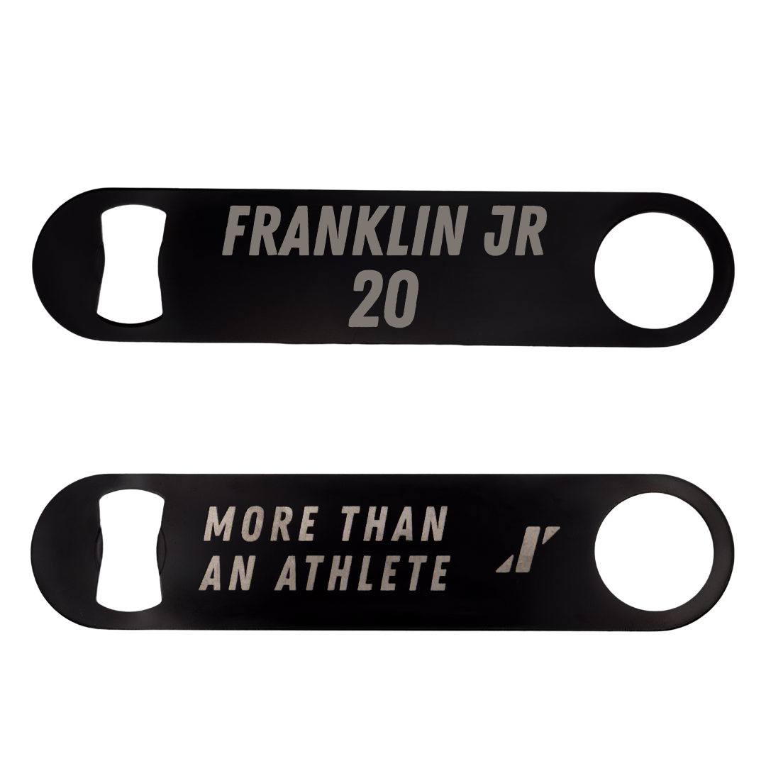 Jacksonville State University Football Black Bottle Opener - #20 Travis Franklin Jr