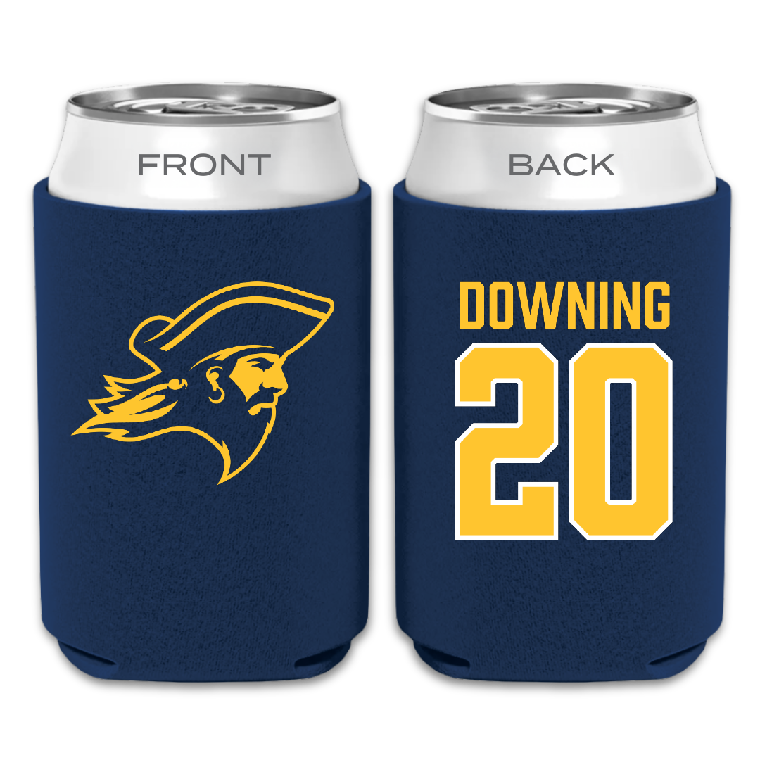 East Tennessee State University Basketball Navy Can Cooler - #20 Meghan Downing