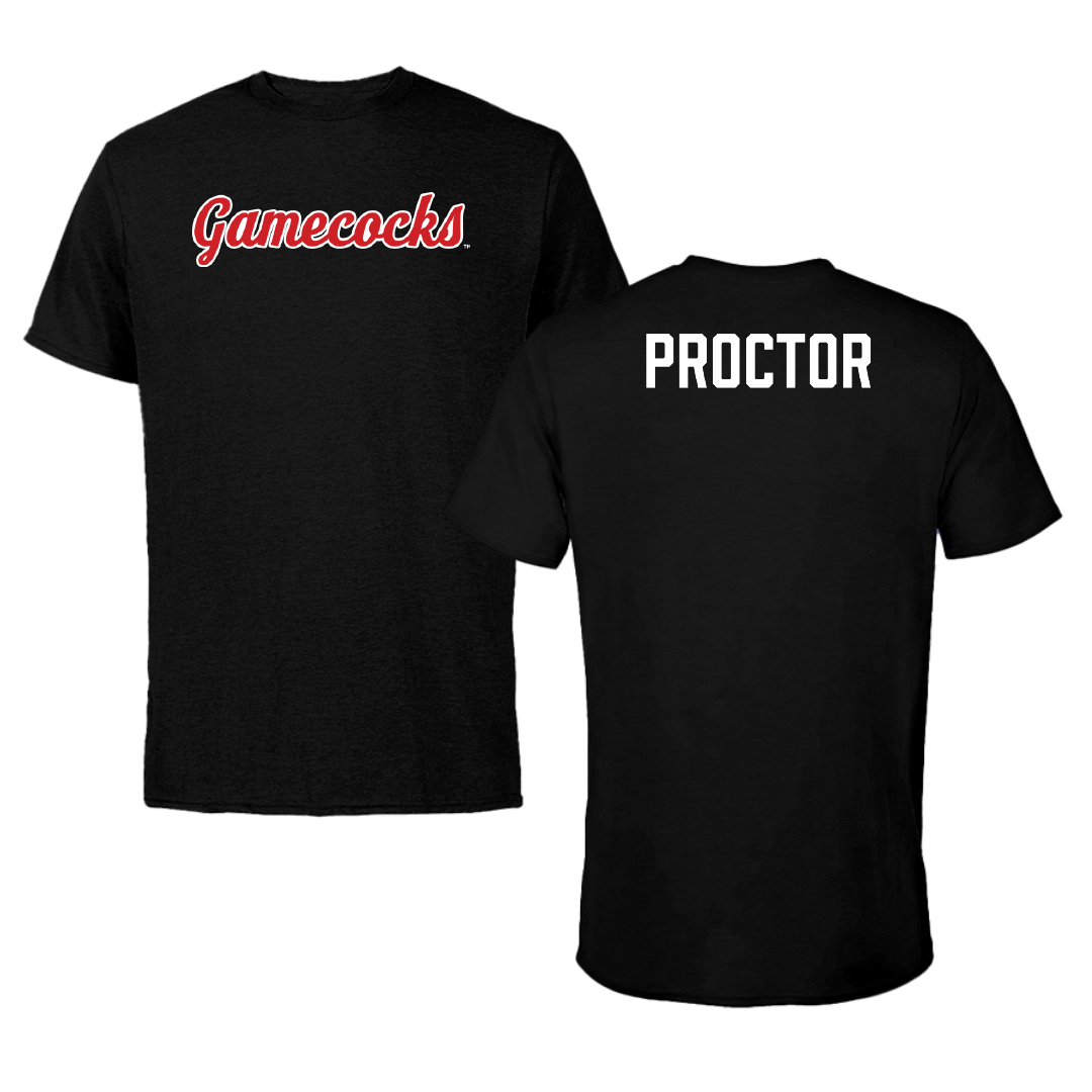 Jacksonville State University TF and XC Black Performance Tee - JR Proctor