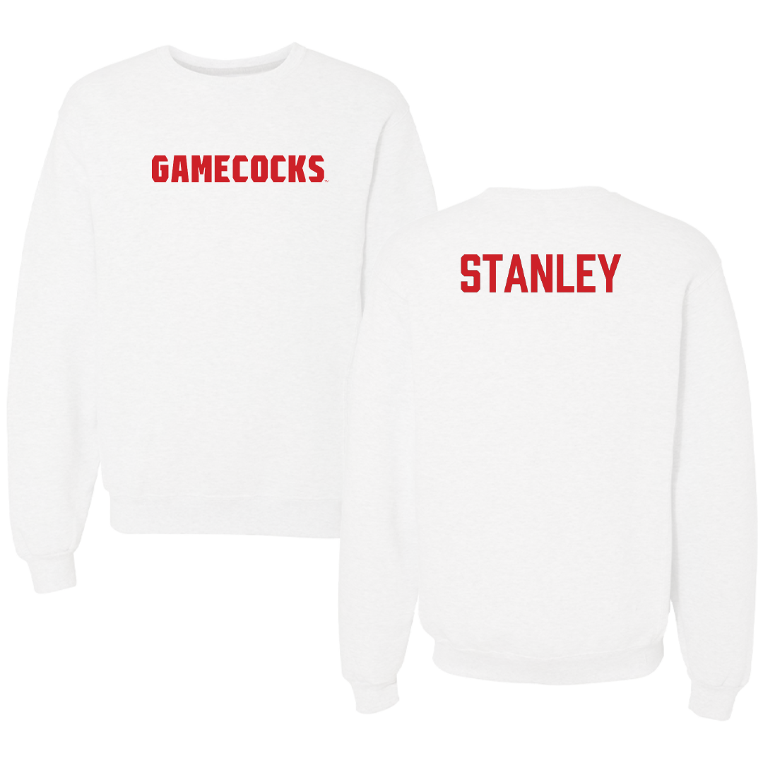 Jacksonville State University TF and XC White Crewneck - Kayley Stanley