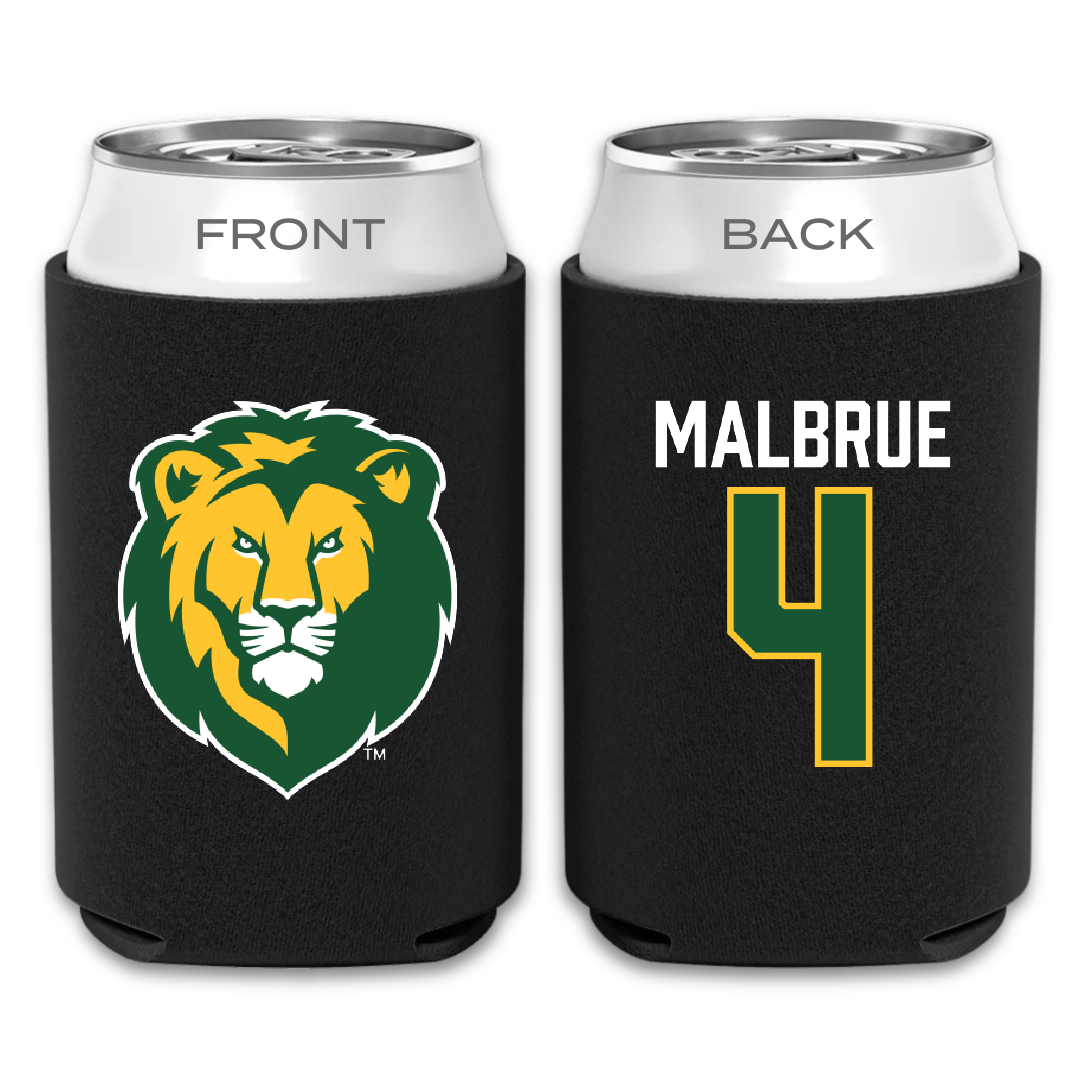 Southeastern Louisiana University Basketball Black Can Cooler - #4 Jason Malbrue