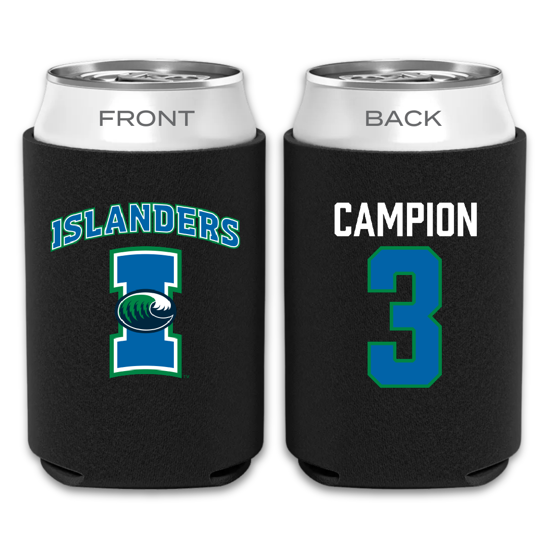 Texas A&M University-Corpus Christi Softball Black Can Cooler - #3 Sidney Campion