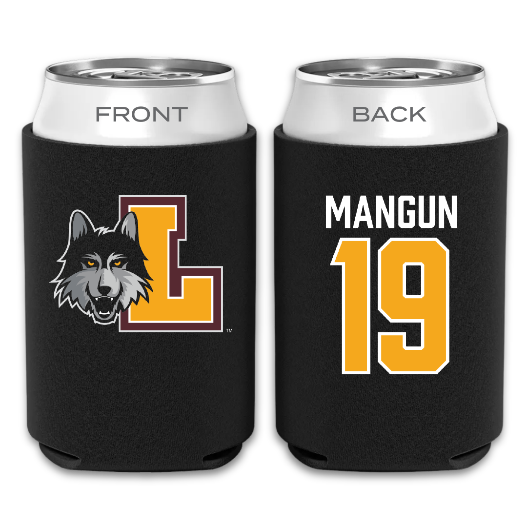 Loyola University-Chicago Volleyball Black Can Cooler - #19 Dan Mangun