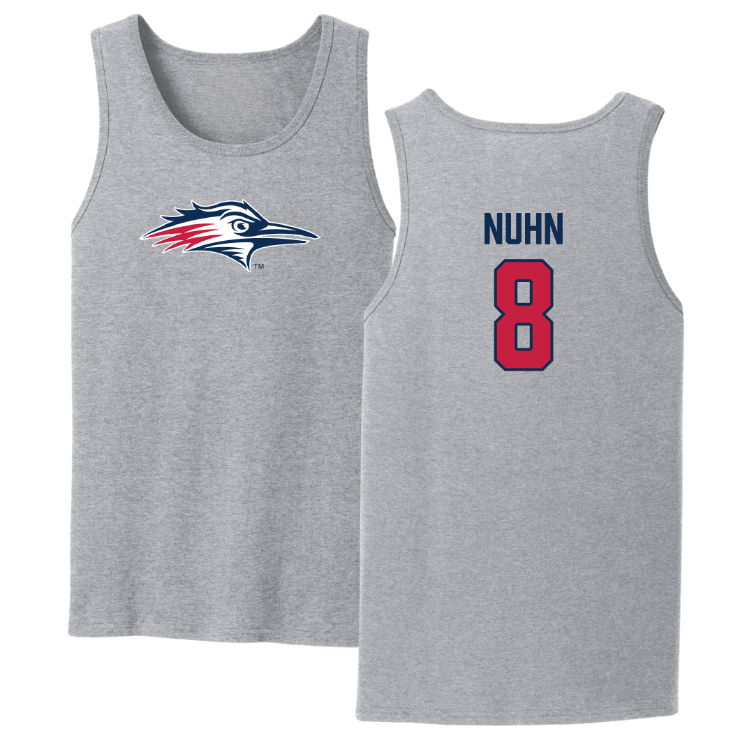 Metropolitan State University of Denver Soccer Sport Gray Tank Top - #8 Kailani Nuhn