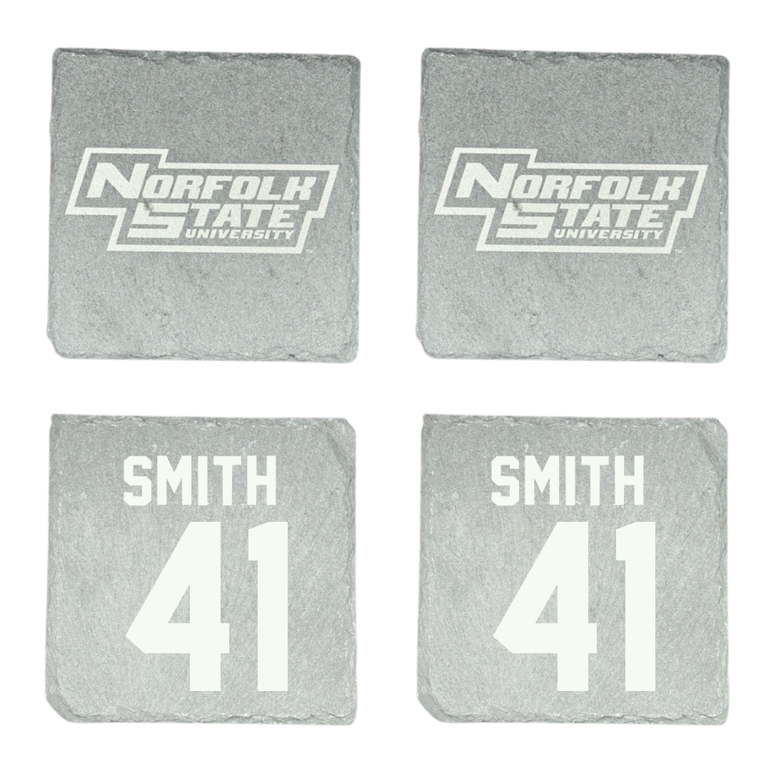 Norfolk State University Football Stone Coaster (4 Pack)  - #41 Jayden Smith
