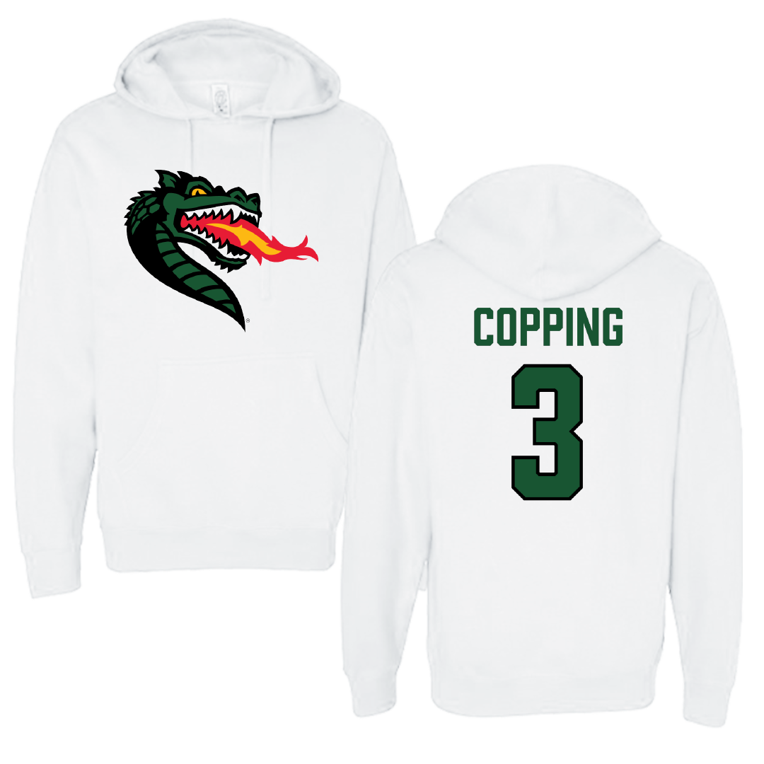 University of Alabama at Birmingham Beach Volleyball White Hoodie - #3 Arden Copping